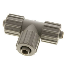 15x9mm PP T-Shape Tee Compression Fitting 10 bar PVC and PA