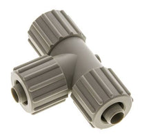 15x9mm PP T-Shape Tee Compression Fitting 10 bar PVC and PA