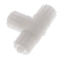 12x6mm PVDF T-Shape Tee Compression Fitting 10 bar PVC and PA