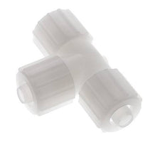 15x9mm PVDF T-Shape Tee Compression Fitting 10 bar PVC and PA