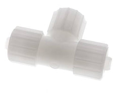 15x9mm PVDF T-Shape Tee Compression Fitting 10 bar PVC and PA