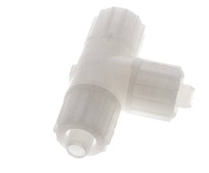 16x10mm PVDF T-Shape Tee Compression Fitting 10 bar PVC and PA