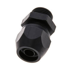 12x9mm & G3/8'' Aluminum Straight Compression Fitting with Male Threads 10 bar PVC and PA