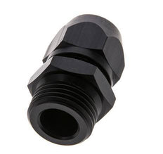 12x9mm & G1/2'' Aluminum Straight Compression Fitting with Male Threads 10 bar PVC and PA