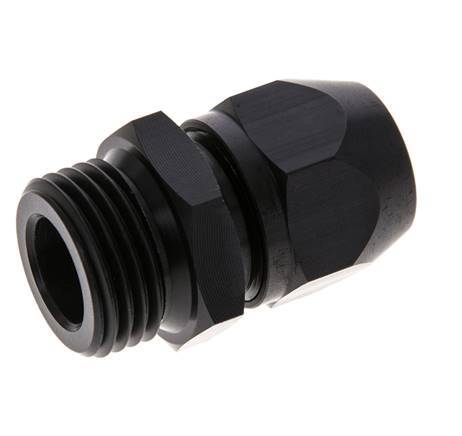12x9mm & G1/2'' Aluminum Straight Compression Fitting with Male Threads 10 bar PVC and PA