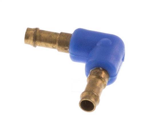3 mm Brass/Plastic Elbow Hose Connector [2 Pieces]