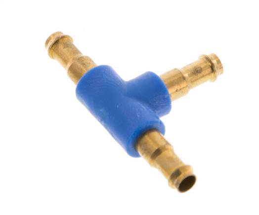 4 mm Brass/Plastic Tee Hose Connector [2 Pieces]