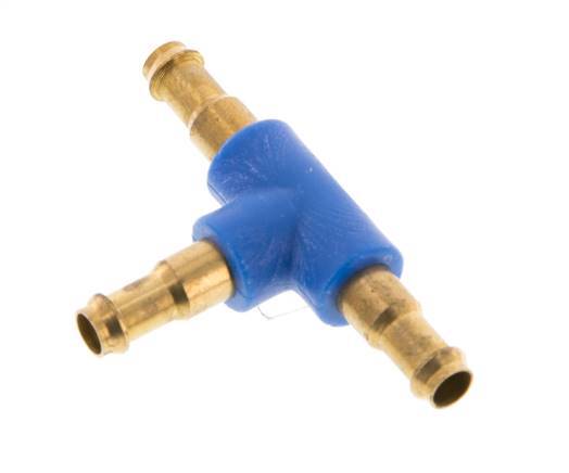 4 mm Brass/Plastic Tee Hose Connector [2 Pieces]