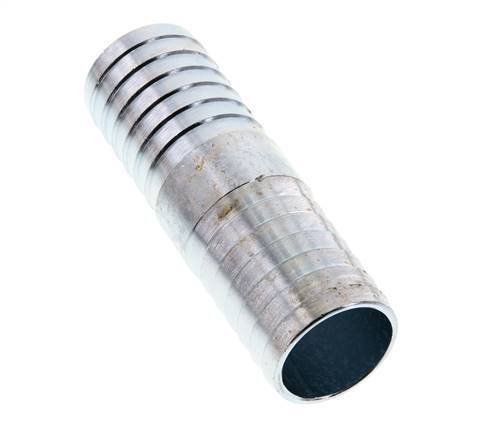 32 mm (1-1/4'') zink plated Steel Hose Connector