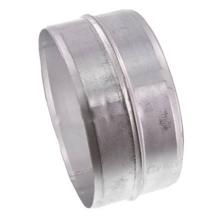 150 mm (6'') zink plated Steel Hose Connector