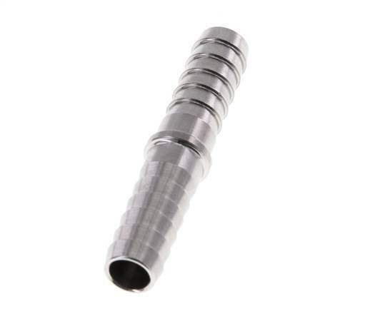 6 mm (1/4'') Stainless Steel 1.4301 Hose Connector 40mm [2 Pieces]