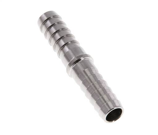 6 mm (1/4'') Stainless Steel 1.4301 Hose Connector 40mm [2 Pieces]