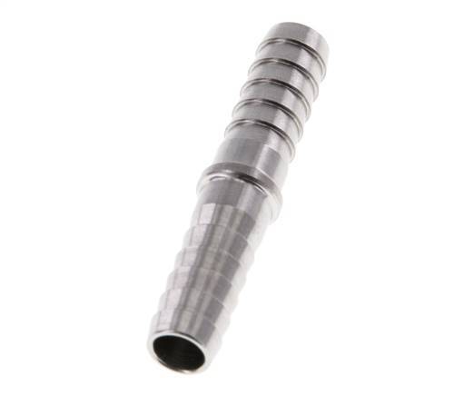 6 mm (1/4'') Stainless Steel 1.4301 Hose Connector 40mm [2 Pieces]