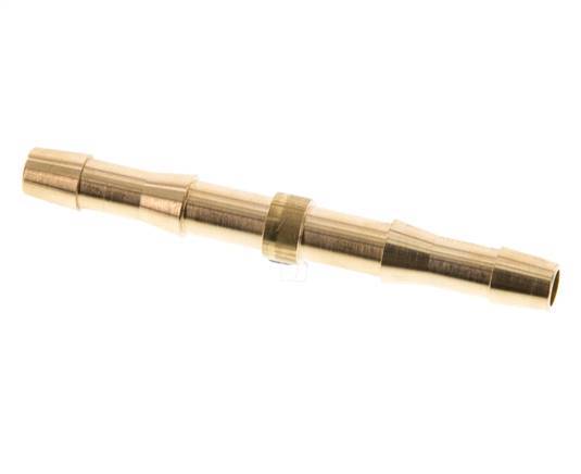 6 mm (1/4'') Brass Hose Connector DIN EN 560 [5 Pieces]