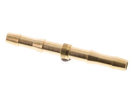 6 mm (1/4'') Brass Hose Connector DIN EN 560 [5 Pieces]