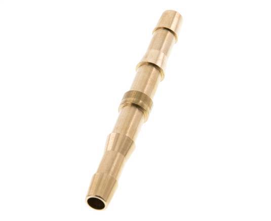 6 mm (1/4'') Brass Hose Connector DIN EN 560 [5 Pieces]