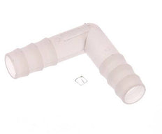 10 mm PVDF Elbow Hose Connector [2 Pieces]