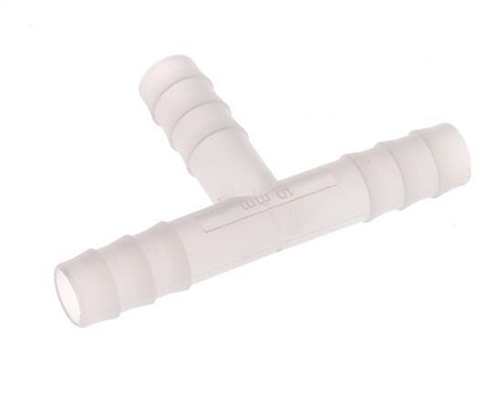 10 mm PVDF Tee Hose Connector [2 Pieces]