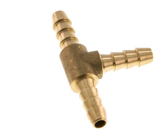 6 mm (1/4'') Brass Tee Hose Connector [2 Pieces]