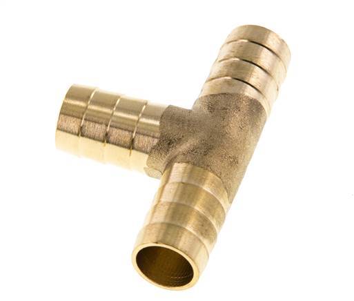 16 mm (5/8'') Brass Tee Hose Connector