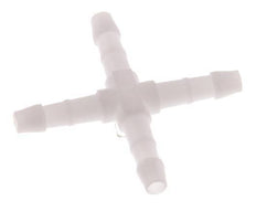 4 mm POM Cross Hose Connector [10 Pieces]