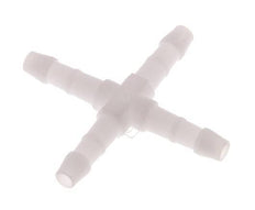 4 mm POM Cross Hose Connector [10 Pieces]