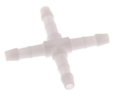4 mm POM Cross Hose Connector [10 Pieces]