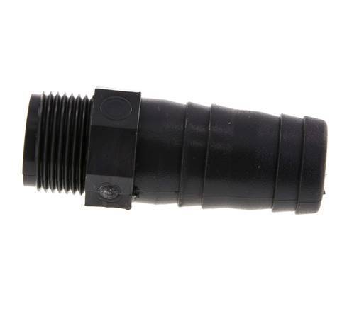 25 mm (1'') & G3/4'' PVC-U Hose Barb Male 76mm EN 1452-3 [5 Pieces]