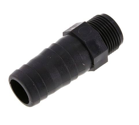 25 mm (1'') & G3/4'' PVC-U Hose Barb Male 76mm EN 1452-3 [5 Pieces]