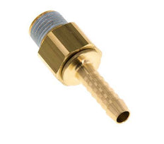 6 mm (1/4'') & R1/4'' Brass Hose Barb Male NBR Rotatable