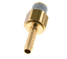 6 mm (1/4'') & R1/4'' Brass Hose Barb Male NBR Rotatable
