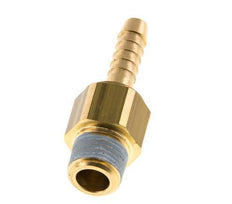 6 mm (1/4'') & R1/4'' Brass Hose Barb Male NBR Rotatable