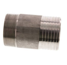 75 mm (3'') & R2-1/2'' Stainless Steel 1.4571 Hose Barb Male 120mm
