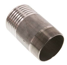 75 mm (3'') & R2-1/2'' Stainless Steel 1.4571 Hose Barb Male 120mm
