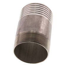 75 mm (3'') & R2-1/2'' Stainless Steel 1.4571 Hose Barb Male 120mm