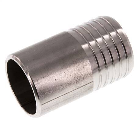40 mm & 42.4 mm (1-1/4'') Stainless Steel 1.4571 Hose Barb Welding End 70mm