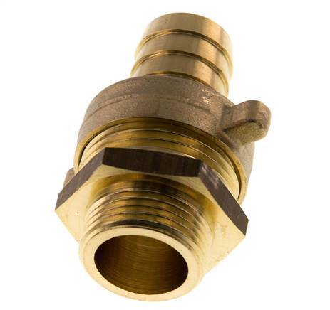 19 mm (3/4'') & G3/4'' Brass Hose Barb MaleConical Sealing NBR Wing Nut