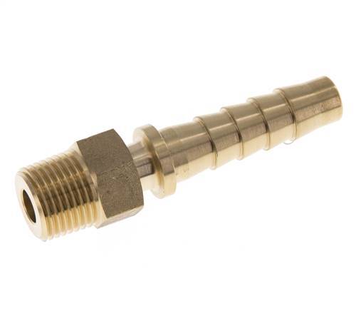 13x25 mm & R1/2'' Brass Hose Pillar with Male Threads DIN EN 14423