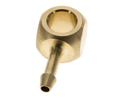 4 mm & G1/8'' Brass Banjo Fitting with Hose Barb [2 Pieces]