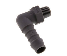 9 mm (3/8'') & R1/8'' PA 6 Elbow Hose Barb with Male Threads [5 Pieces]