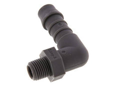 9 mm (3/8'') & R1/8'' PA 6 Elbow Hose Barb with Male Threads [5 Pieces]