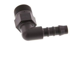 8 mm (5/16'') & R3/8'' PA 6 Elbow Hose Barb with Male Threads [5 Pieces]