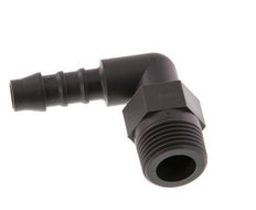 8 mm (5/16'') & R3/8'' PA 6 Elbow Hose Barb with Male Threads [5 Pieces]