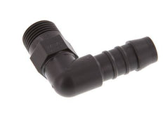 12 mm & R3/8'' PA 6 Elbow Hose Barb with Male Threads [5 Pieces]
