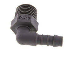 9 mm (3/8'') & R1/2'' PA 6 Elbow Hose Barb with Male Threads [5 Pieces]