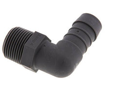 19 mm (3/4'') & R3/4'' PA 6 Elbow Hose Barb with Male Threads [2 Pieces]