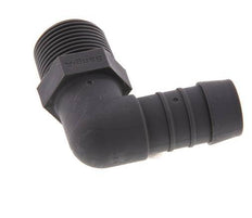 19 mm (3/4'') & R3/4'' PA 6 Elbow Hose Barb with Male Threads [2 Pieces]