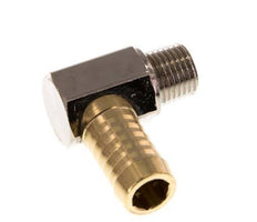 13 mm (1/2'') & R1/4'' Brass Elbow Hose Barb with Male Threads