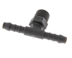 6 mm (1/4'') & R1/4'' PA 6 Tee Hose Barb with Male Threads [10 Pieces]