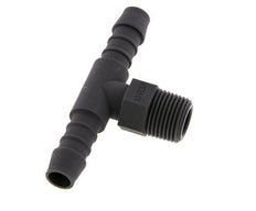 10 mm & R3/8'' PA 6 Tee Hose Barb with Male Threads [5 Pieces]